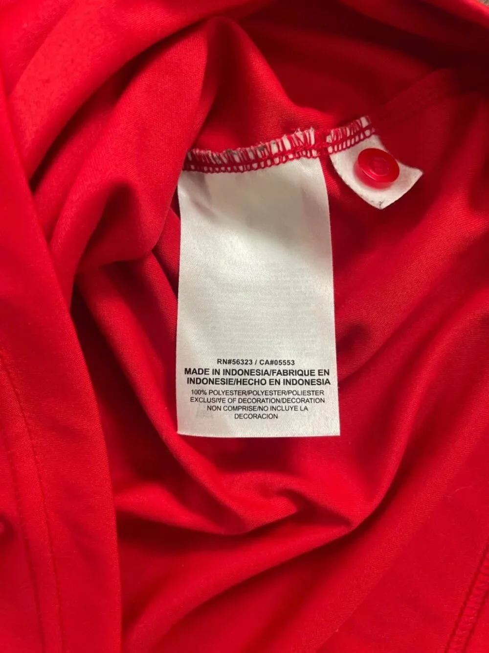 Nike Dri-Fit Red Polo Mens sz Medium